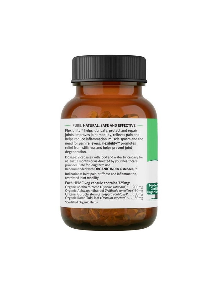 Organic India Organic India Flexibility - 60 Capsules  - Image 2