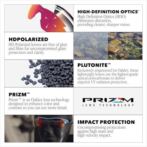 Oakley OO9013 Frogskins Square Sunglasses,Crystal Black/Prizm Sapphire Iridium Polarized,55mm - Image 5