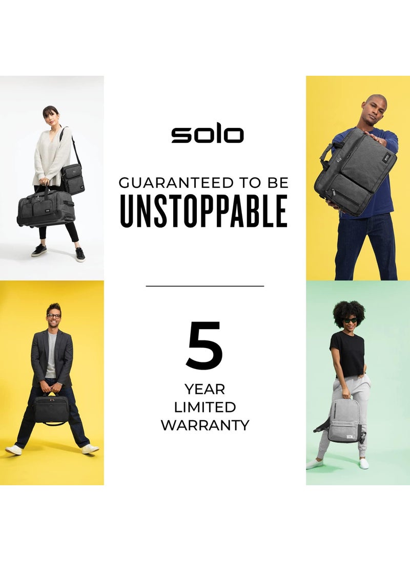 Solo Solo New York Reade Vintage Leather Backpack Espresso  - Image 5