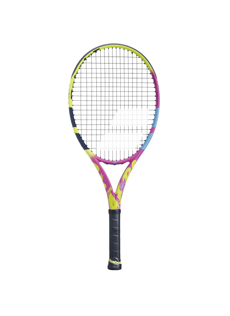 بابولات Babolat Tennis Rackets PA RAFA JR 26 S NCV, Yellow Pink Blue, 140470