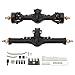 MEUS RACING 5mm Nylon ISO V2 SCX24 Axles with 3Section CVD for Axial 124 SCX24 RC Crawler Nylon Black - Image 2