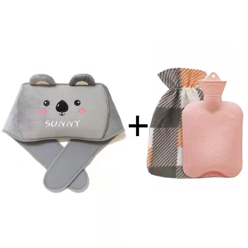 [Three-Piece Set] Water Filling Warm Belt Water Bag Warm Belt Warm Belt Warm Hand Warm Waist Warm Belly Water Filling Belt - Image 1