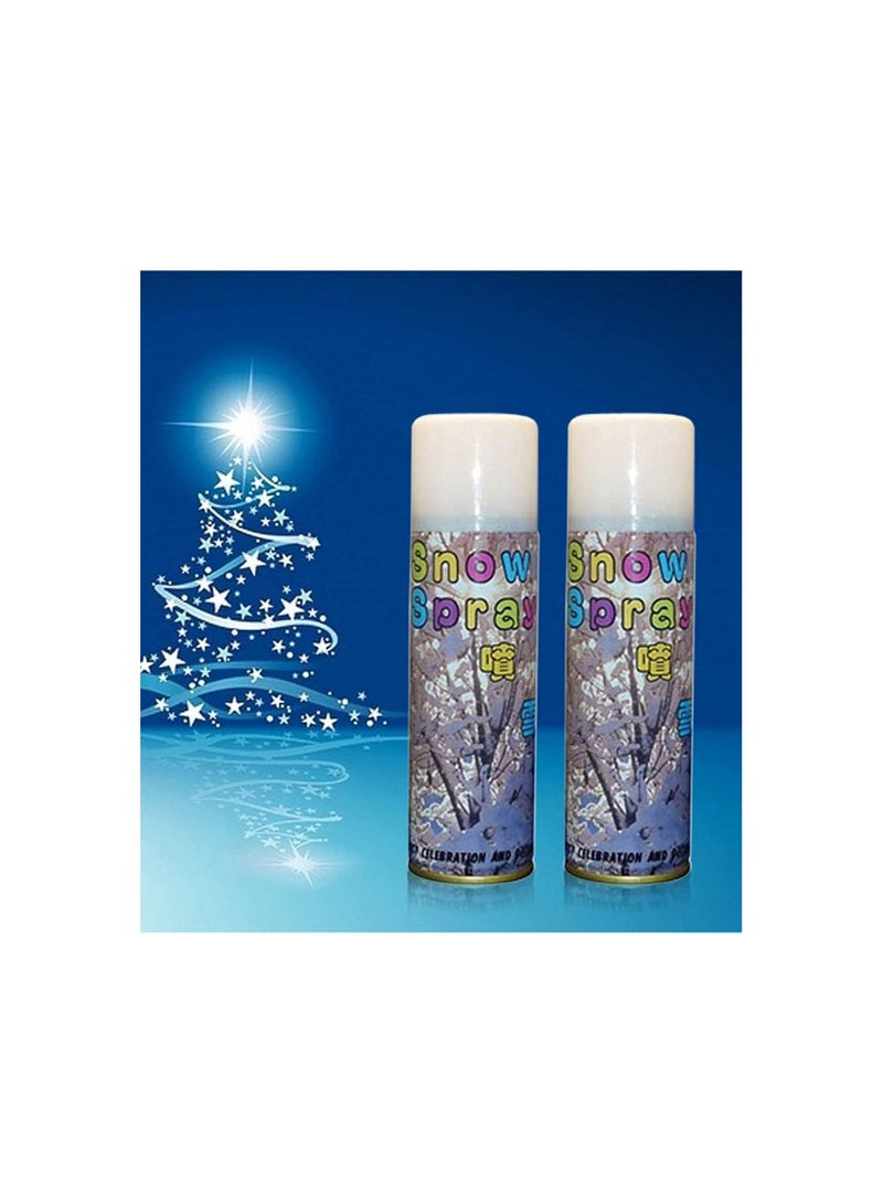 DeloPik White Snow Decorative Party Spray (24pcs) - Image 3