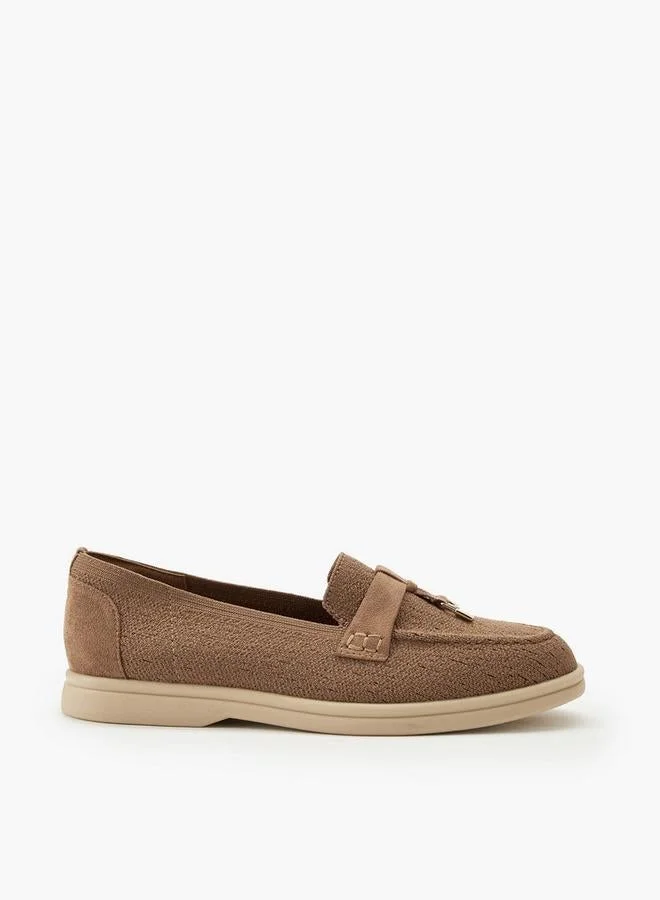 Le Confort Women Metal Charm Loafers
