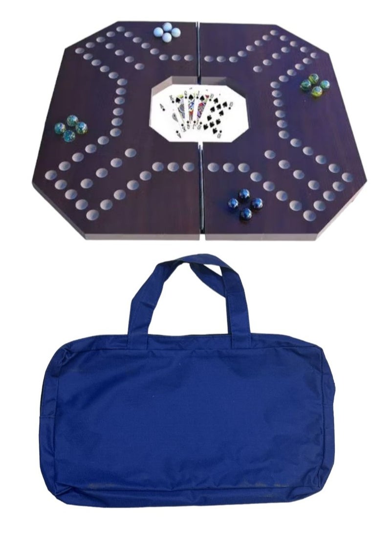 Jackaroo 4 Players Best Quality Lighweight Portable Foldable Game Board For Kids - Image 3