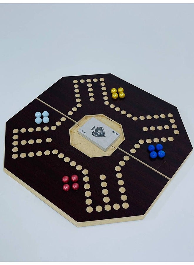 Jackaroo 4 Players Best Quality Lighweight Portable Foldable Game Board For Kids - Image 5