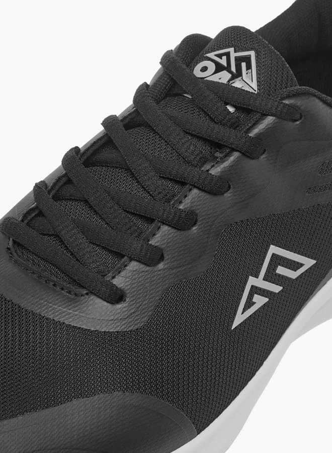 Oaklan by Shoexpress Men by Shoexpress Logo Detail Lace-Up Sports Shoes