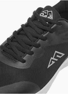 Oaklan by Shoexpress Men by Shoexpress Logo Detail Lace-Up Sports Shoes  - Image 4
