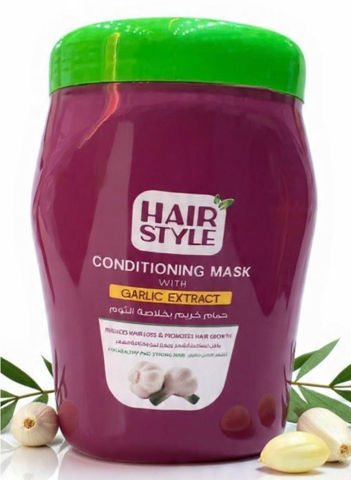HAIR STYLE CONDITIONING MASK WITH GARLIC EXTRACT 1000 gm - Image 2