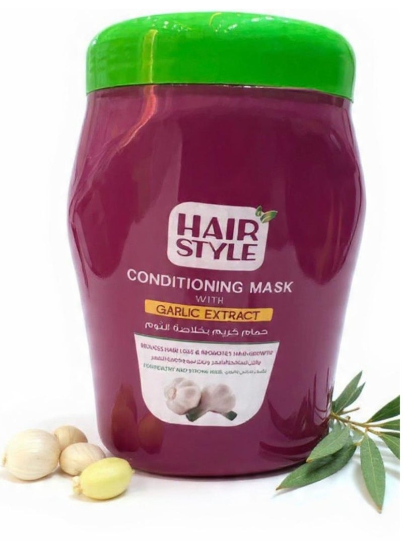 HAIR STYLE CONDITIONING MASK WITH GARLIC EXTRACT 1000 gm - Image 1