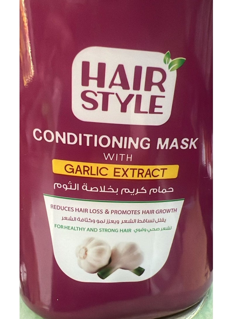 HAIR STYLE CONDITIONING MASK WITH GARLIC EXTRACT 1000 gm - Image 3