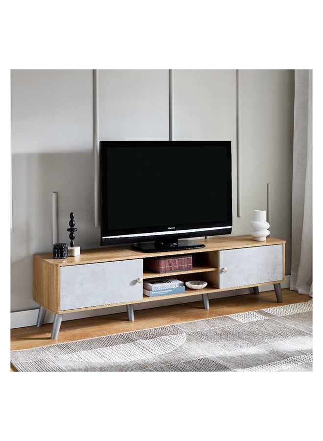 Home Box وحدة تلفاز كبيرة إميلا للتلفزيونات حتى 70 بوصة 39.8 × 47 × 180 سم - Image 2