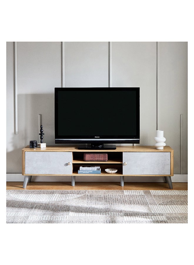 Home Box وحدة تلفاز كبيرة إميلا للتلفزيونات حتى 70 بوصة 39.8 × 47 × 180 سم - Image 3