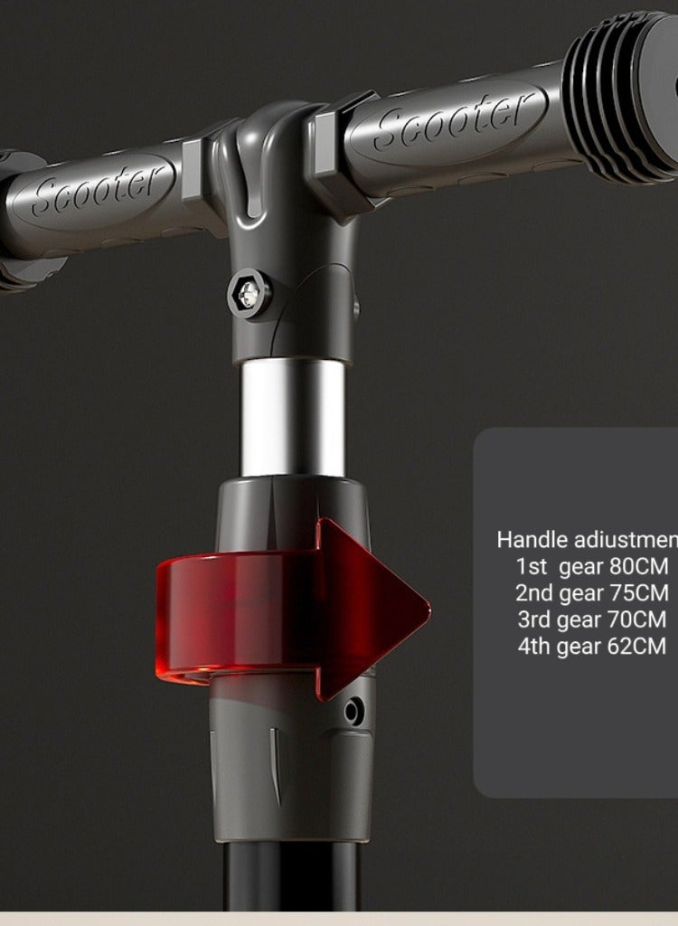 Children's Scooter, Adjustable Handle 3-Wheel Scooter, Running Scooter, Suitable for Children 2-6 Years Old  - Image 2