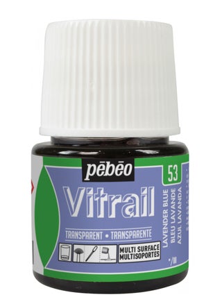 Pebeo Vitrail Transparent Glass Paint - 45ml Lavender Blue - pzsku/ZC96A4F3F4918B858714BZ/45/_/1661333069/9c8bd3ac-d712-4d0f-becd-74e7cc01260f
