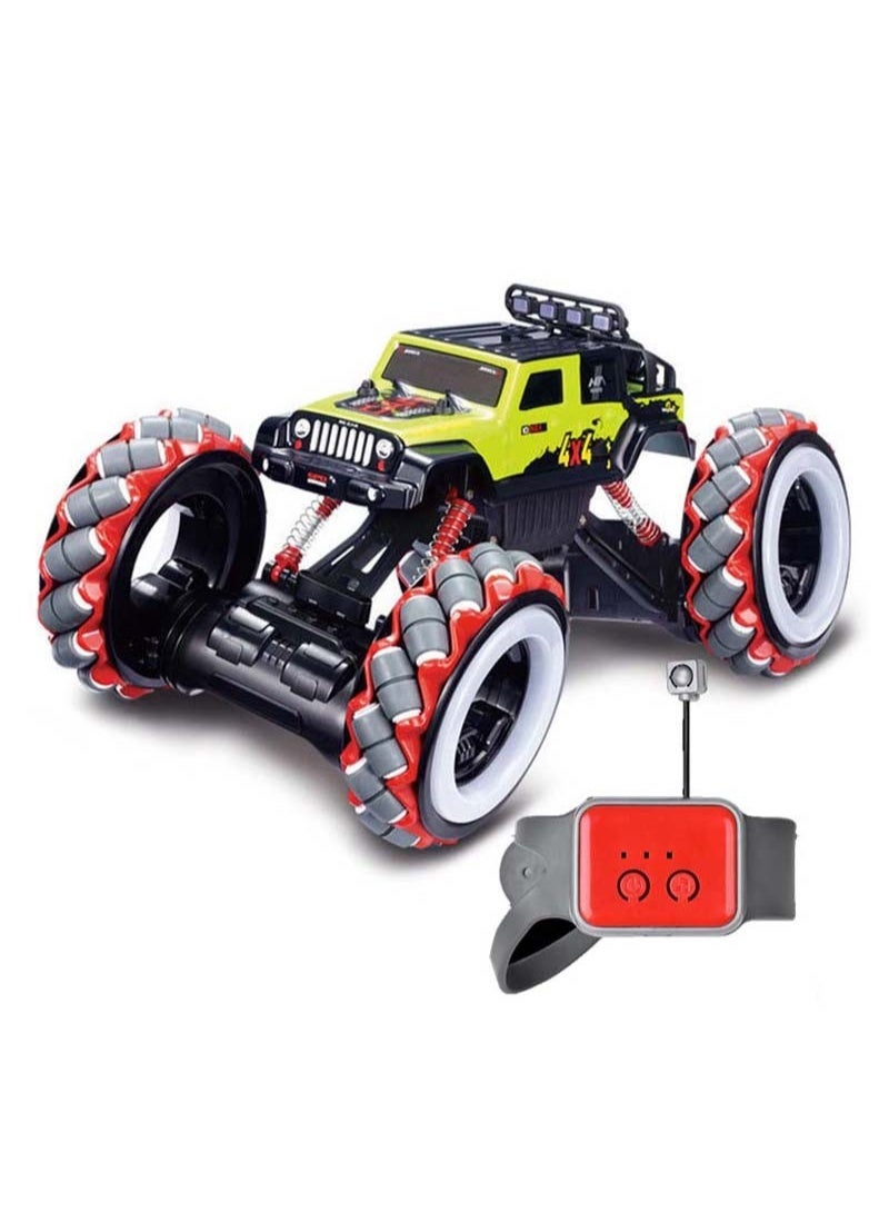 1:12 RC Drifting Car Toys Hollow Universal Wheel Drift Luminous Climbing Car with Gesture Induction Technology Electric High Speed RC Car Toys Children's Toy - Image 2