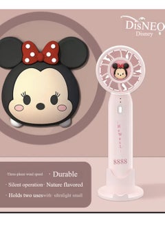 Disney Genuine authorized Disney handheld fan is silent, with high wind power and small wind power, and long battery life  - Image 2