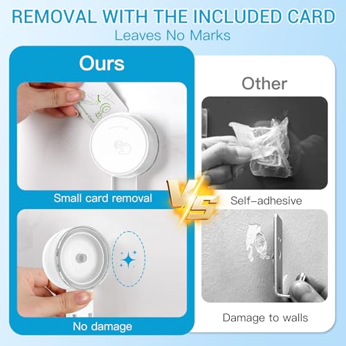 LUXEAR Suction Cup Hooks Reusable Suction Hooks for Shower Wall Vacuum Bathroom Suction Holder Removable Window Glass Door Suction Hanger for Bathroom Kitchen Heavy Duty Hook for Wreath (4 Pack) - Image 5