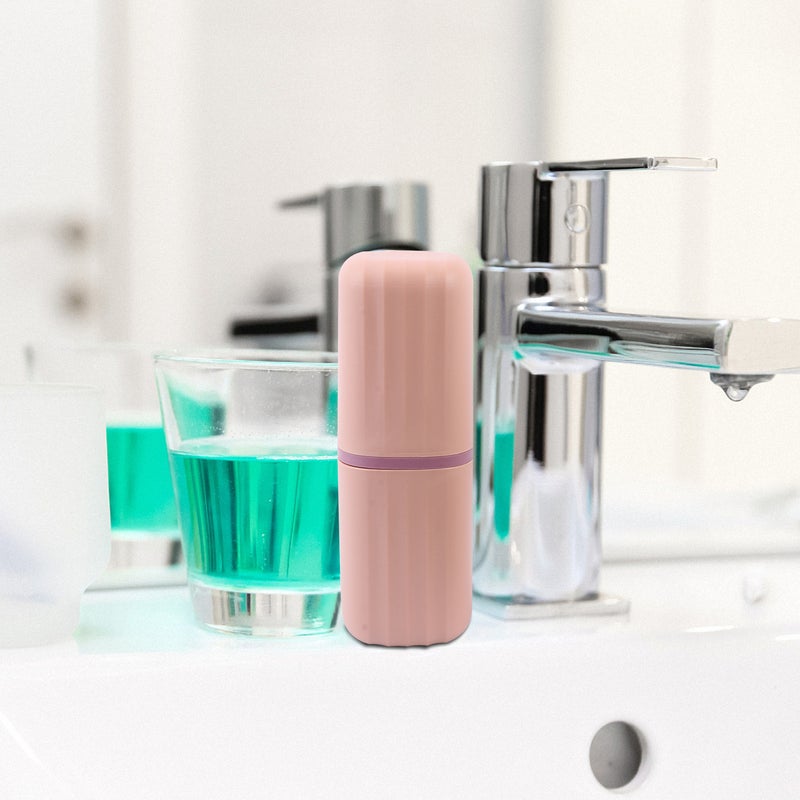2pcs Toothbrush Case Toothbrush Storage Box for Travel Bathroom Supplies - Image 5