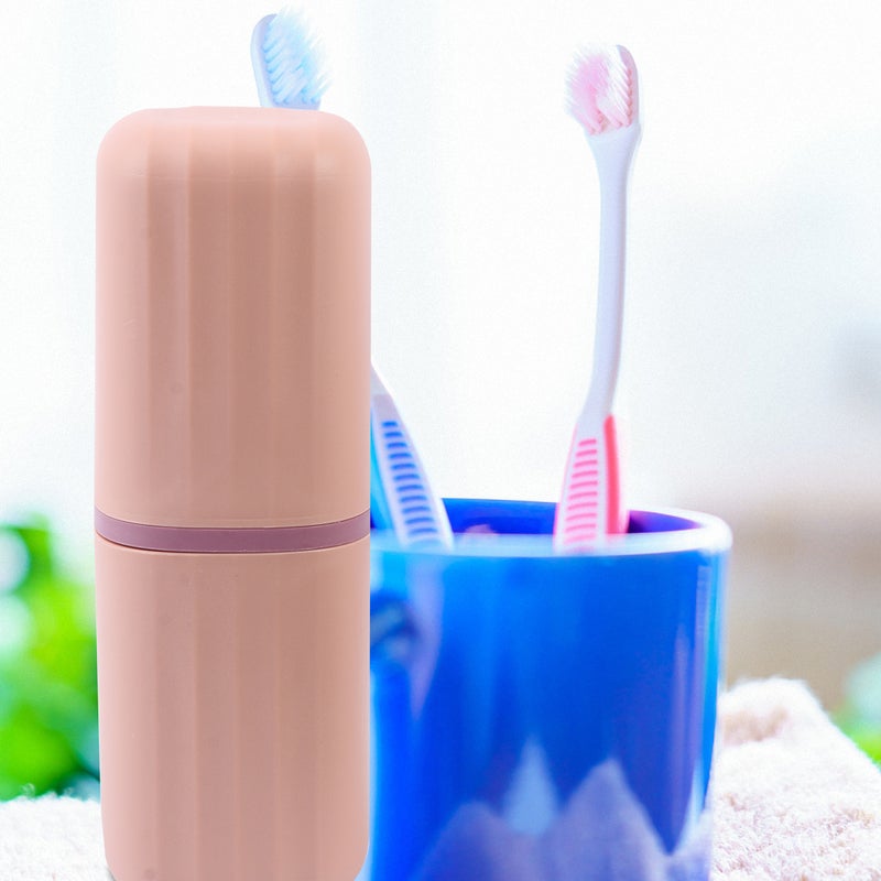 2pcs Toothbrush Case Toothbrush Storage Box for Travel Bathroom Supplies - Image 3