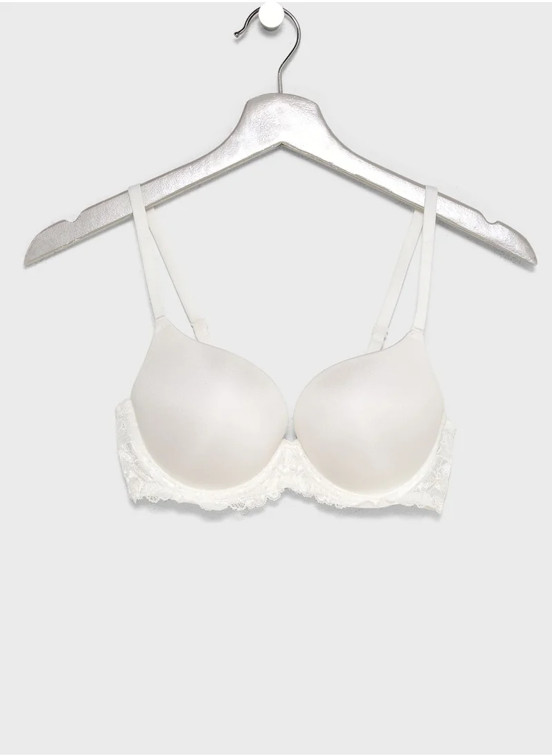 Dorina Lace Detail Push Up Bra