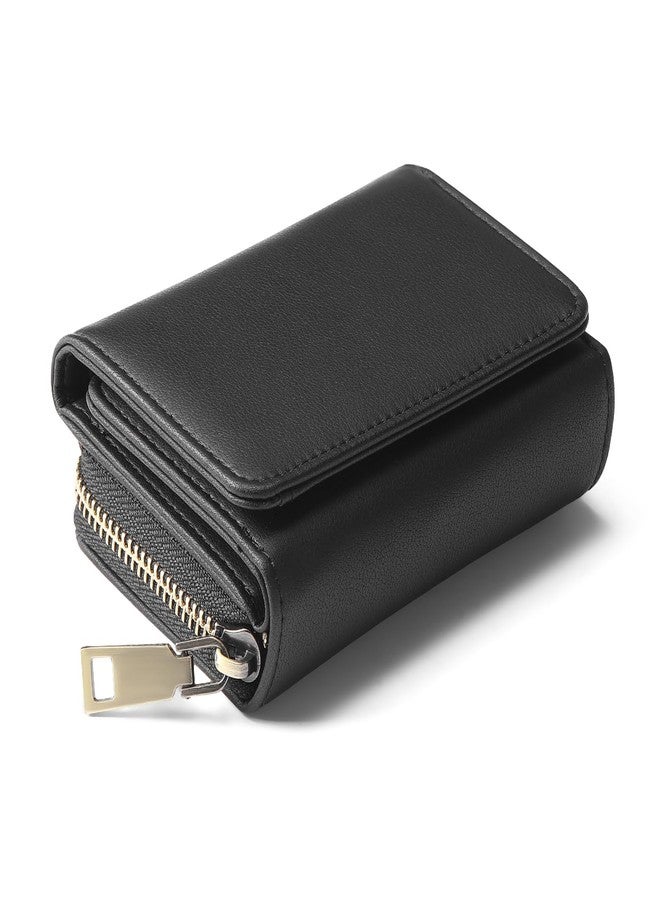 GAEKEAO Small Wallets for Women Leather RFID Blocking Credit Card Holder Wallet - Image 1