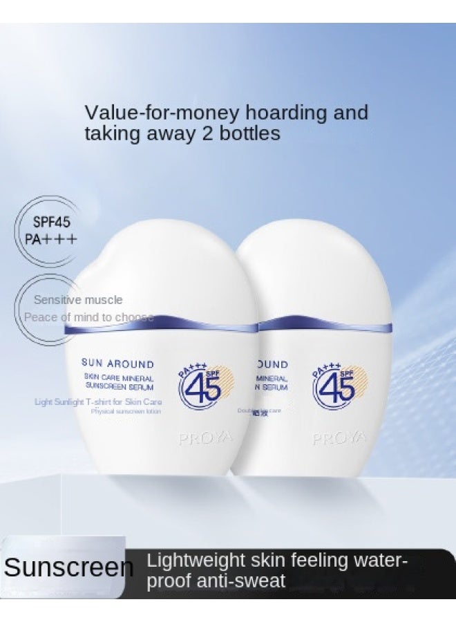 PROYA cloud Sunscreen - Double Protection & Skincare, Sensitive Skin Sunscreen Lotion, 2-pack - Image 2