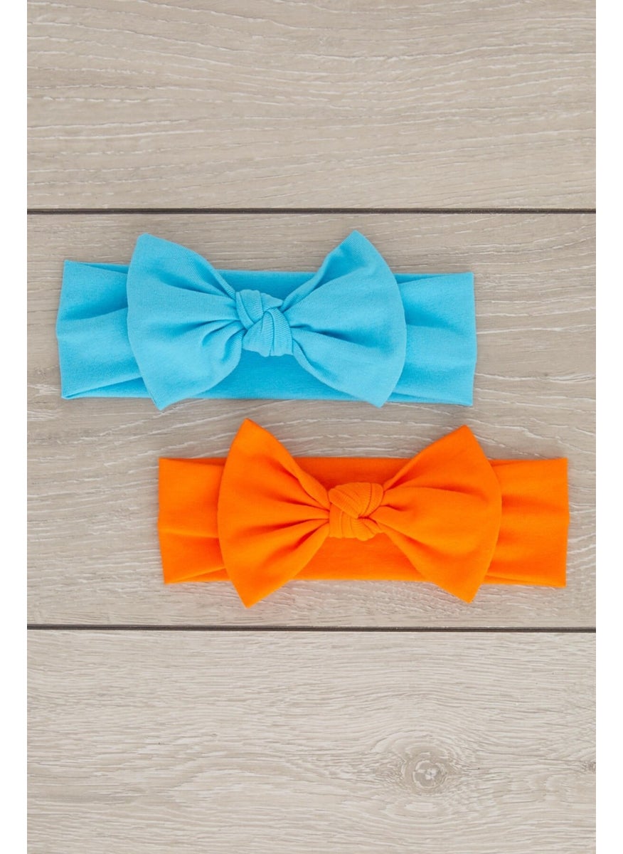 Handmade Soft Natural Cotton Combed Cotton 2-Piece Baby Kids Girls Bandana Orange Blue - pzsku/ZC96AED82F96696A371C4Z/45/_/1725614159/882554b9-a732-4c1b-bc9f-d9c98598c5c5