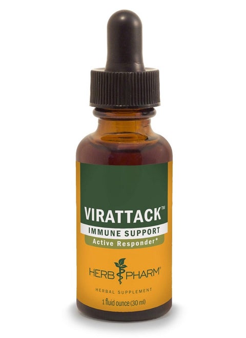 Virattack Liquid Herbal Formula With Lomatium For Active Immune System Support 1 Ounce