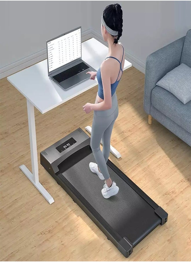 OHAHO - Walking Pad Under Desk Treadmills for Home 245 Lbs Capacity 3 in 1 Portable Treadmill with Remote Control LED Display - Image 1