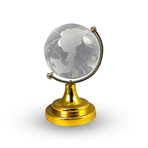 odishabazaar Odishabazar Vastu/fang Shui/Crystal Globe for Protects Negative Vibrations Showpiece - 8 cm - Image 1