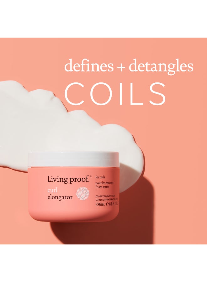 Living Proof Curl Elongating Styling Cream for Coily & Tightly Coiled Hair - Stretches Curls without Losing Definition, Reduces Shrinkage & Adds Softness (236 ml) - Image 5