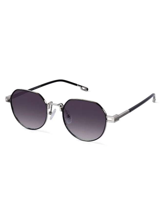 Woggles Ockhi Grit Blue Polarized Round Sunglasses