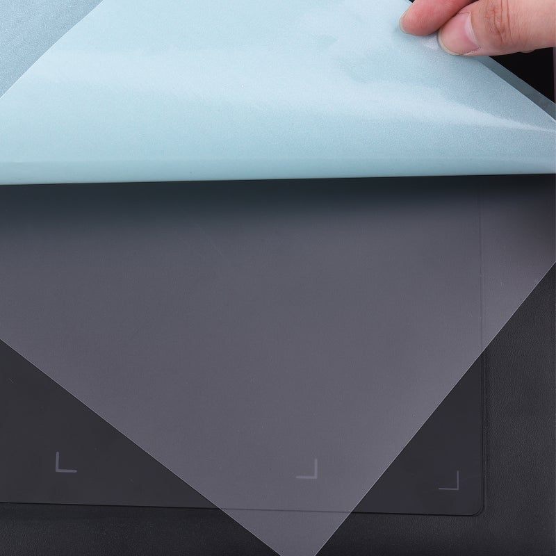 Transparent Copying Film Protective Film Sheet 27.2x18.3cm/10.7x7.2in for Graphics Drawing Tablets - Image 2