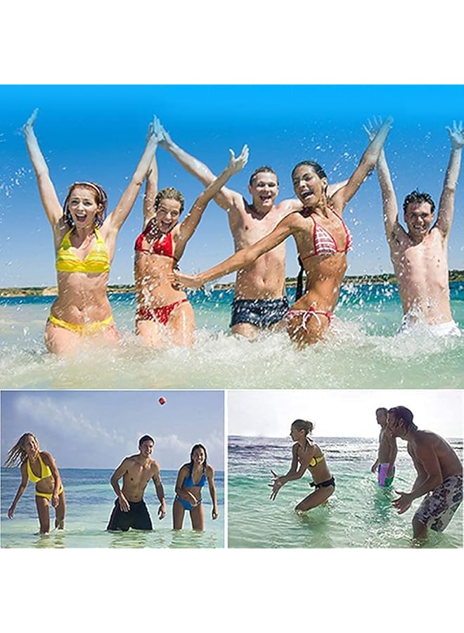 KASTWAVE Water Bouncing Ball Hand Stress Relief Ball 2 Pack Water Jumping Ball For Swimming Pool Beach Ocean And Outdoor Activity (Yellow+Green 5.5Cm) - Image 5