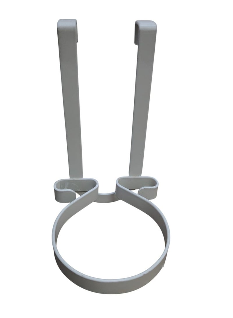White metal dryer holder - Image 1