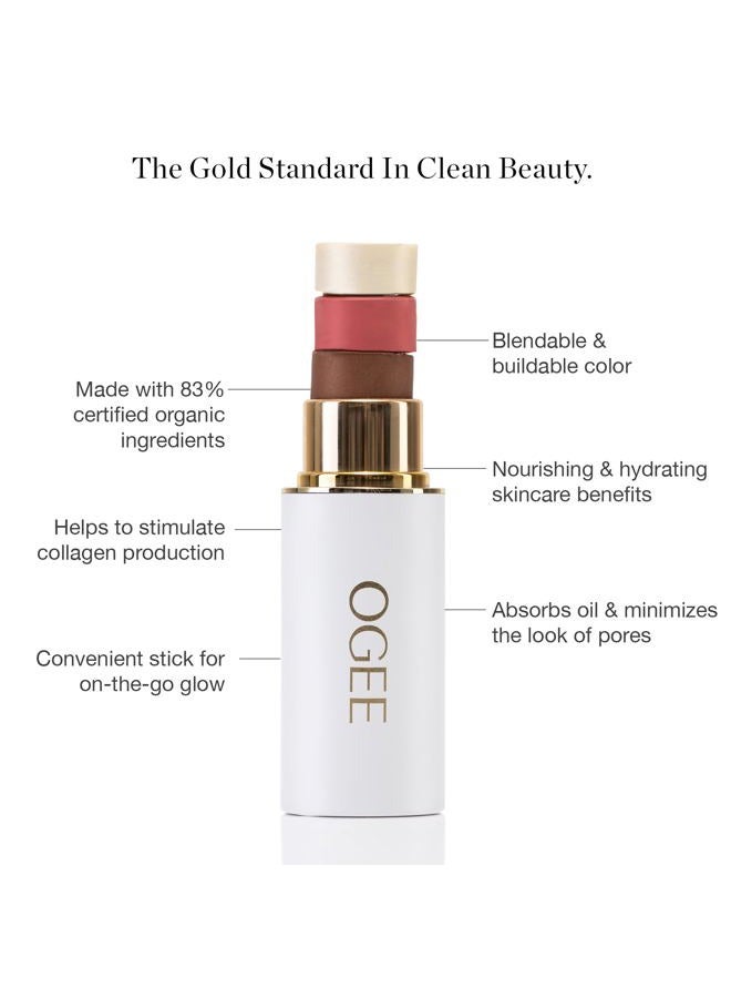 OGEE Sculpted Face Stick (ROSE QUARTZ - ROSE BLUSH) - Image 4