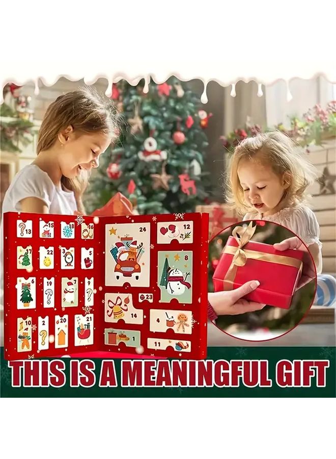 Christmas Book Advent Calendar 24 Day Sensory Surprise Toys For Kids - Image 2