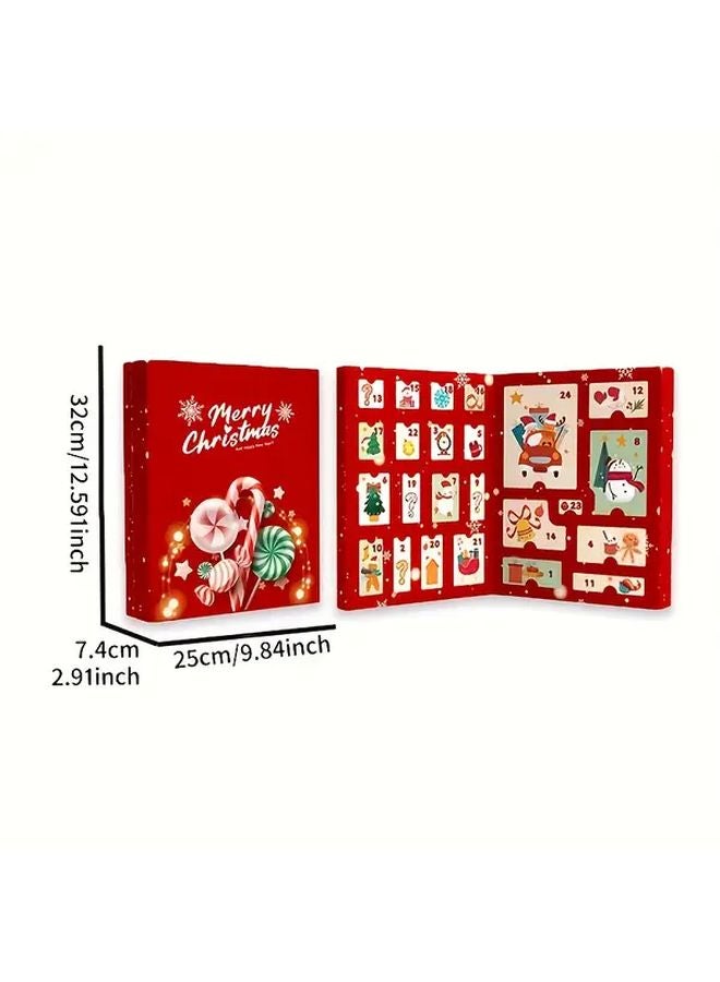 Christmas Book Advent Calendar 24 Day Sensory Surprise Toys For Kids - Image 3