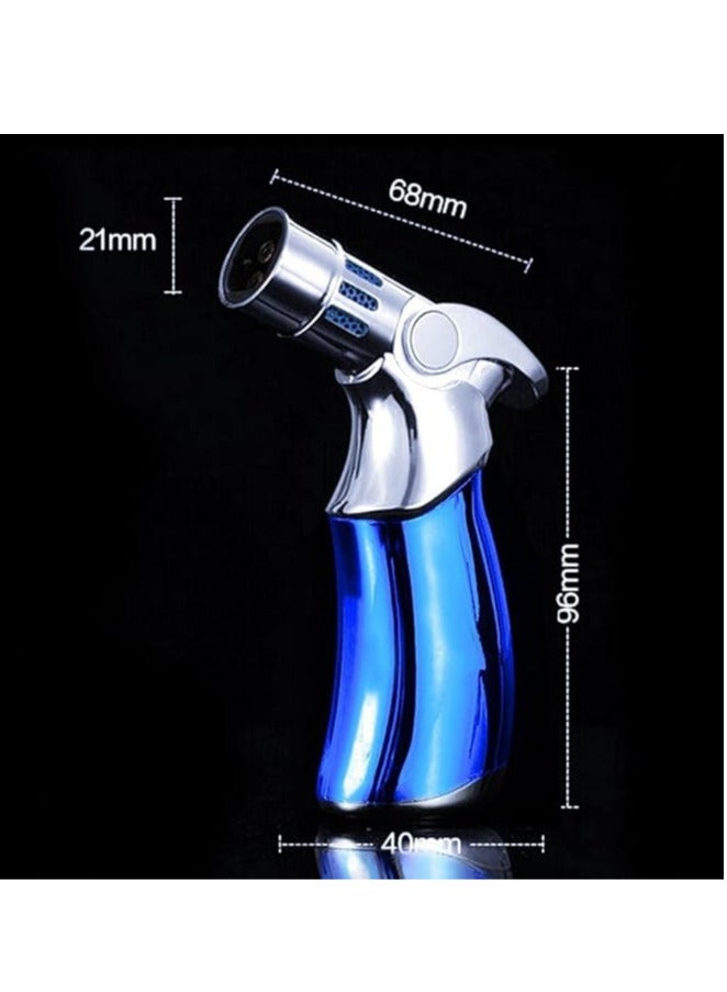 JOBON Windproof 4-Jet Flame Torch Lighter Butane Refillable Gas Lighter | High Power Lighter (Butane Gas Not Included) for Bakhoor Charcoal, Candle, Cooking, Camping, Baking, BBQ and Professional Use  - Image 4