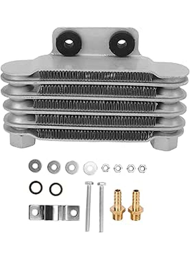 Aluminum Engine Oil Cooler Radiator Kit for 50 250 Motorcycles Dirt Bikes ATVs High Performance - Image 1