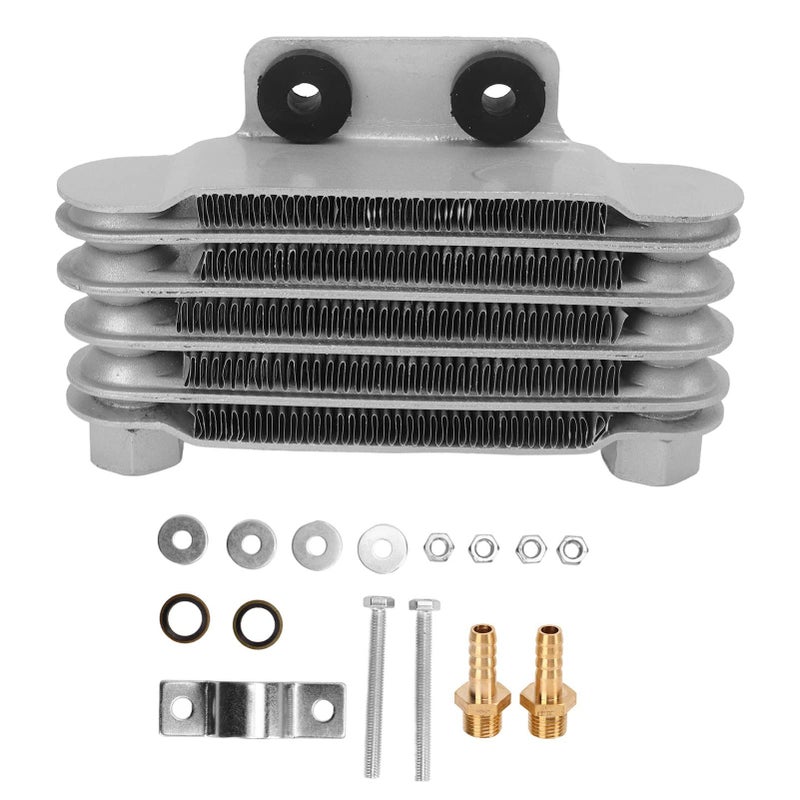 Aluminum Engine Oil Cooler Radiator Kit for 50 250 Motorcycles Dirt Bikes ATVs High Performance - Image 2