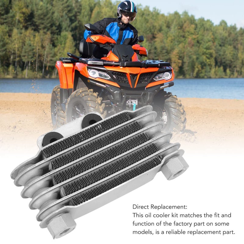 Aluminum Engine Oil Cooler Radiator Kit for 50 250 Motorcycles Dirt Bikes ATVs High Performance - Image 5