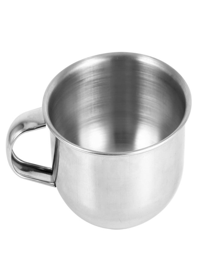 Moofey Shaving Soap Bowl, Shaving Mug, Stainless Steel Soap Bowl with Handle for Man - Image 1