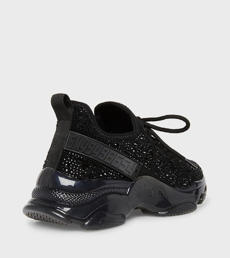 Steve Madden  Maxima Black Women's Sneakers for Women | Best Price UAE