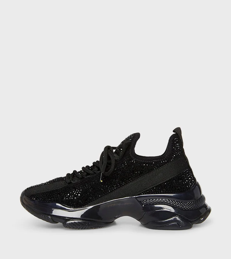Steve Madden  Maxima Black Women's Sneakers for Women | Best Price UAE