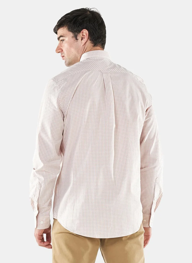Timberland Men's Suncook River Poplin GIngham Shirt