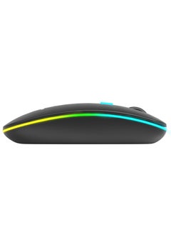 XTRIKE ME GW113 Wireless Bluetooth Mouse, Rechargeable LED Dual Mode Mouse (Bluetooth 5.2 and USB Receiver) Portable Silent Mouse,for Laptop/Desktop/Tablet  - Image 4