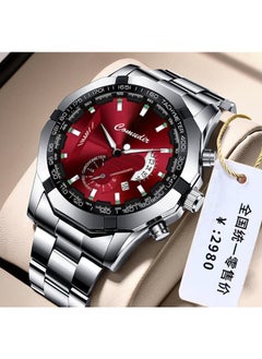 Generic A generation of automatic movement watch men's calendar waterproof luminous non-mechanical watch large dial cross-border new  - Image 3
