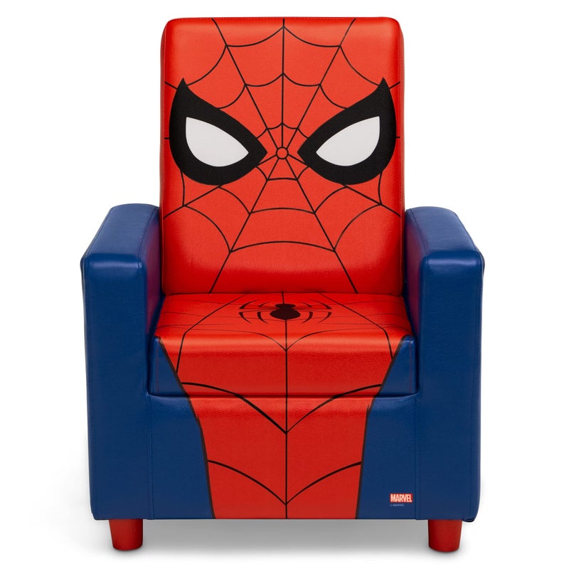 Delta Children High Back Upholstered ChairWood SpiderMan